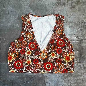 Floral Hippy Tank Top